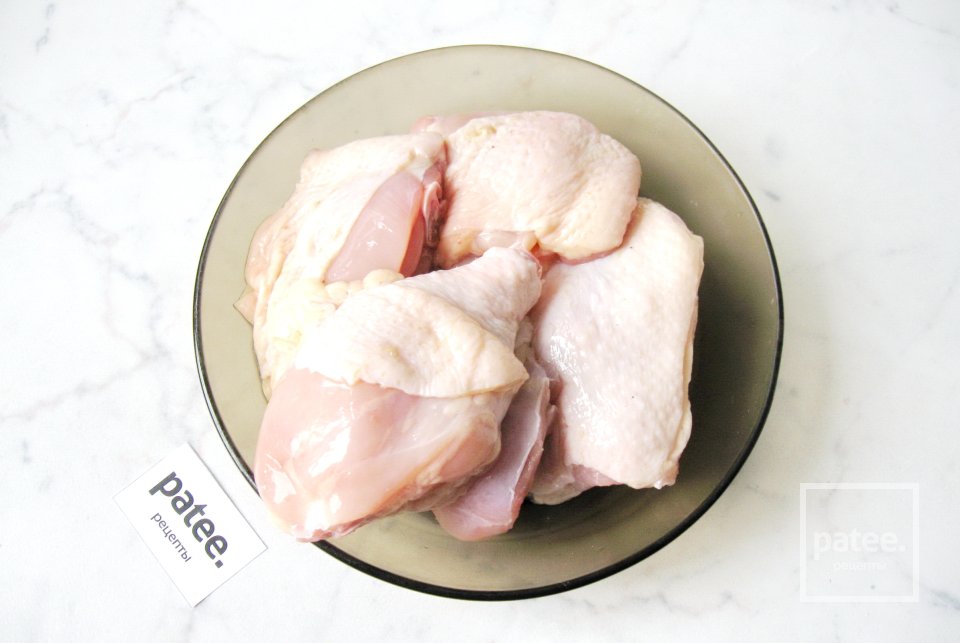 Курица с капустой и пшеном - Шаг 2