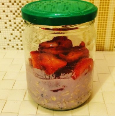 Вкусный и полезный завтрак🍓🌰 - Шаг 5