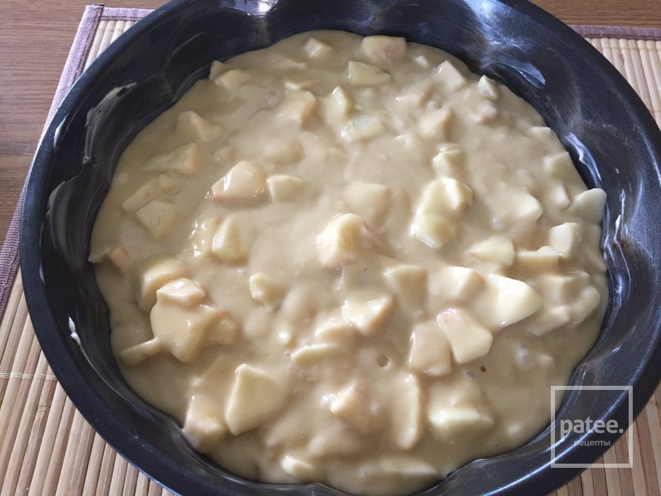 Яблочный пирог с мёдом - Шаг 4