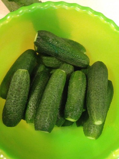 Огурчики малосольные - Шаг 1