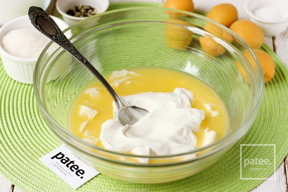 Сметанное печенье с абрикосами - Шаг 3