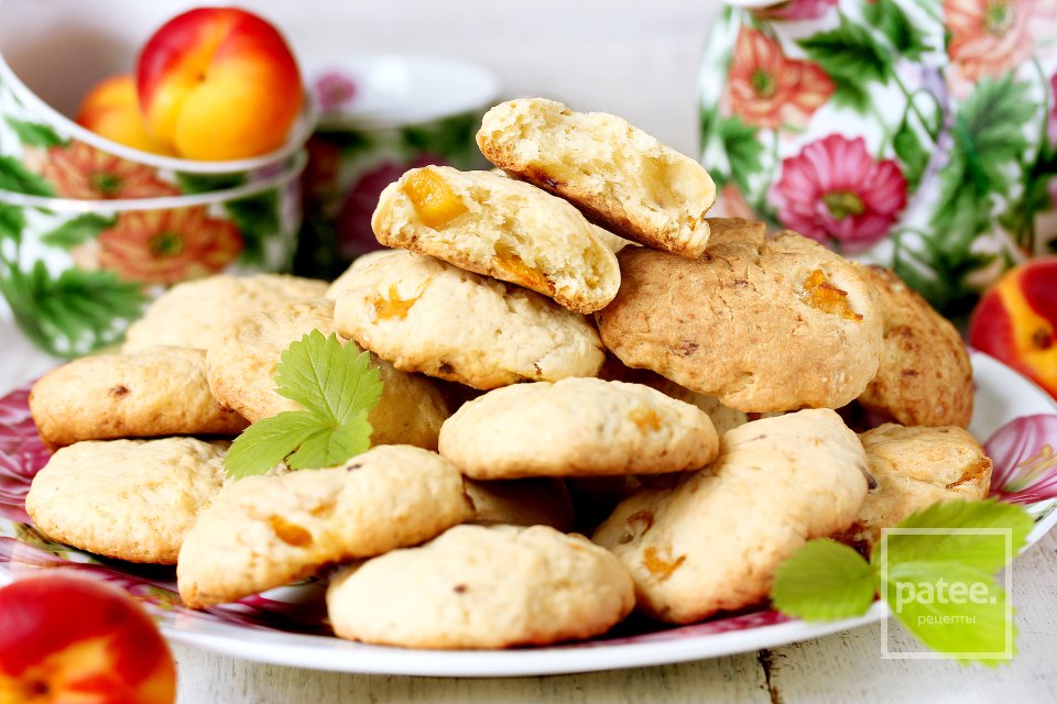 Сметанное печенье с абрикосами - Шаг 13