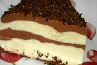 Легкий творожно-шоколадный десерт