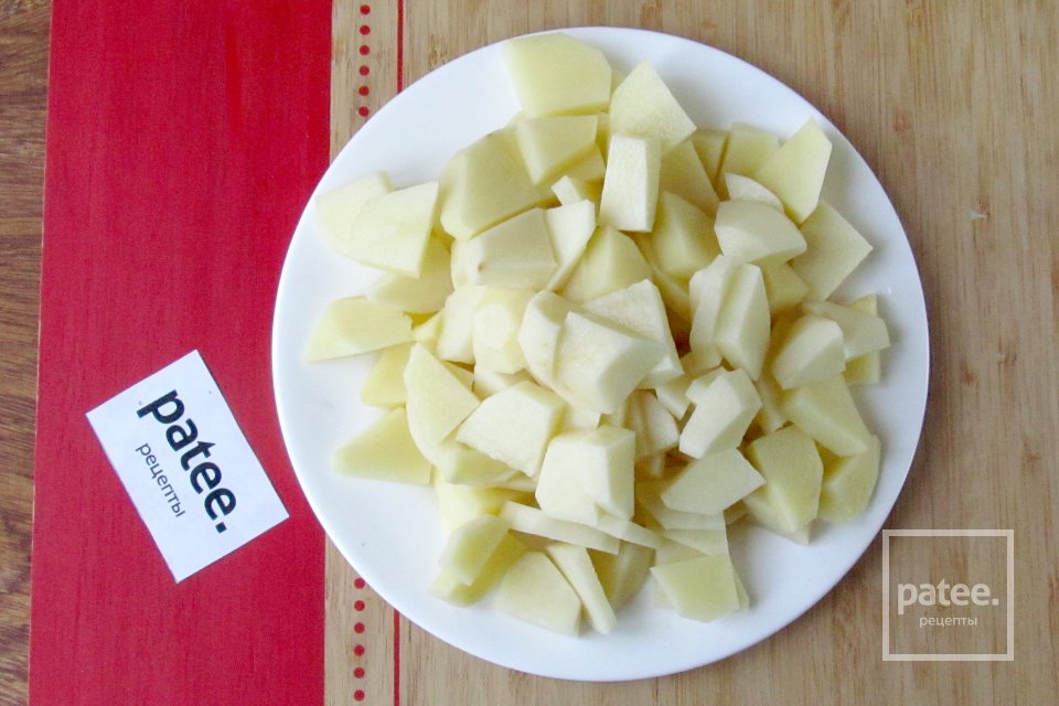 Суп с зелёной гречкой, помидорами и фрикадельками из крольчатины - Шаг 2