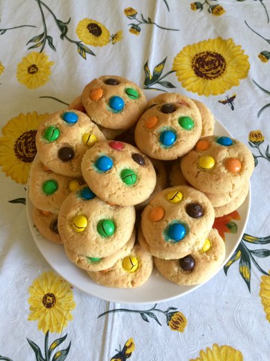 Песочное печенье "m&m's" - Шаг 7