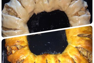 Штрудель с яблоками