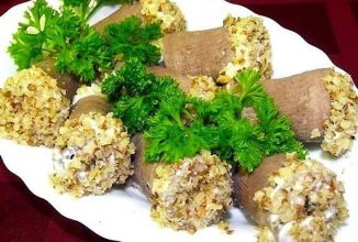 Рулетики из языка.