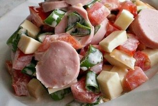 Салат "Баварский".