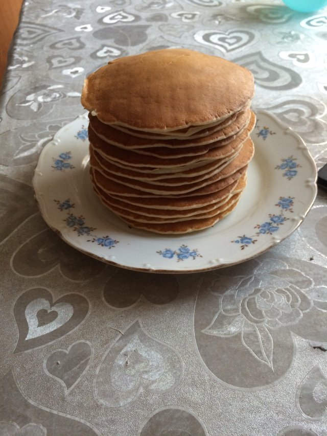 Панкейки с яблоком и Бананом