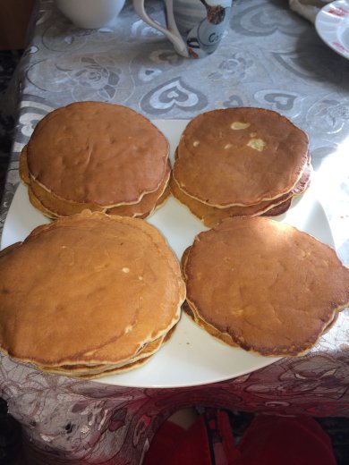 Панкейки с яблоком и Бананом - Шаг 8