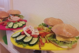 Американский ужин 🍔 🍟