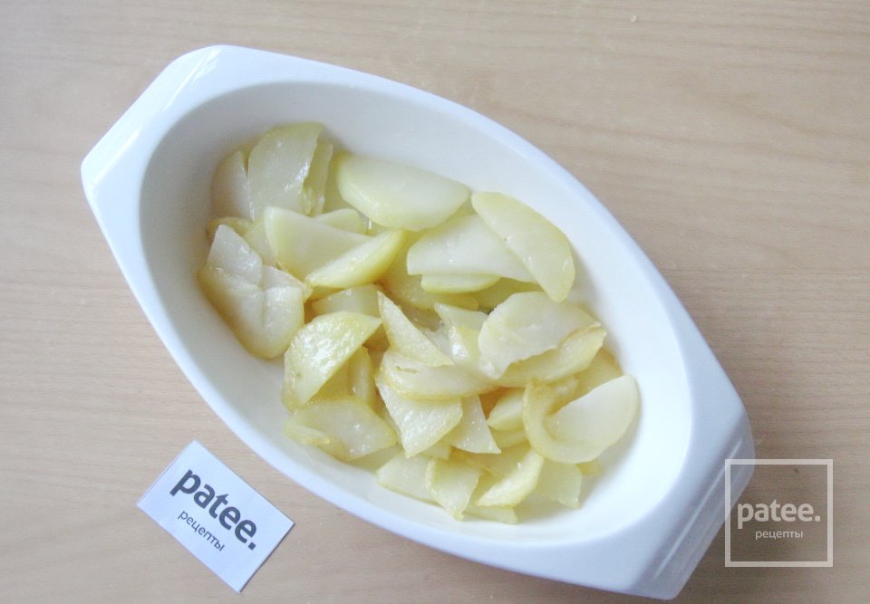 Картофель с салями и яйцами - Шаг 4