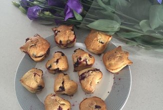 Маффины ягодные