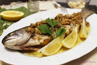 Truite aux amande/ Форель с миндалем