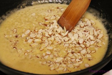 Truite aux amande/ Форель с миндалем - приготовление