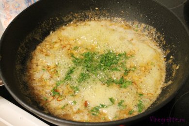 Truite aux amande/ Форель с миндалем - приготовление