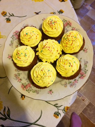 Морковные капкейки - Шаг 8