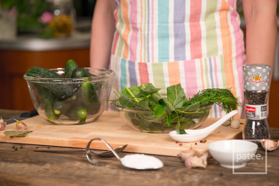 Малосольные огурцы - Шаг 1