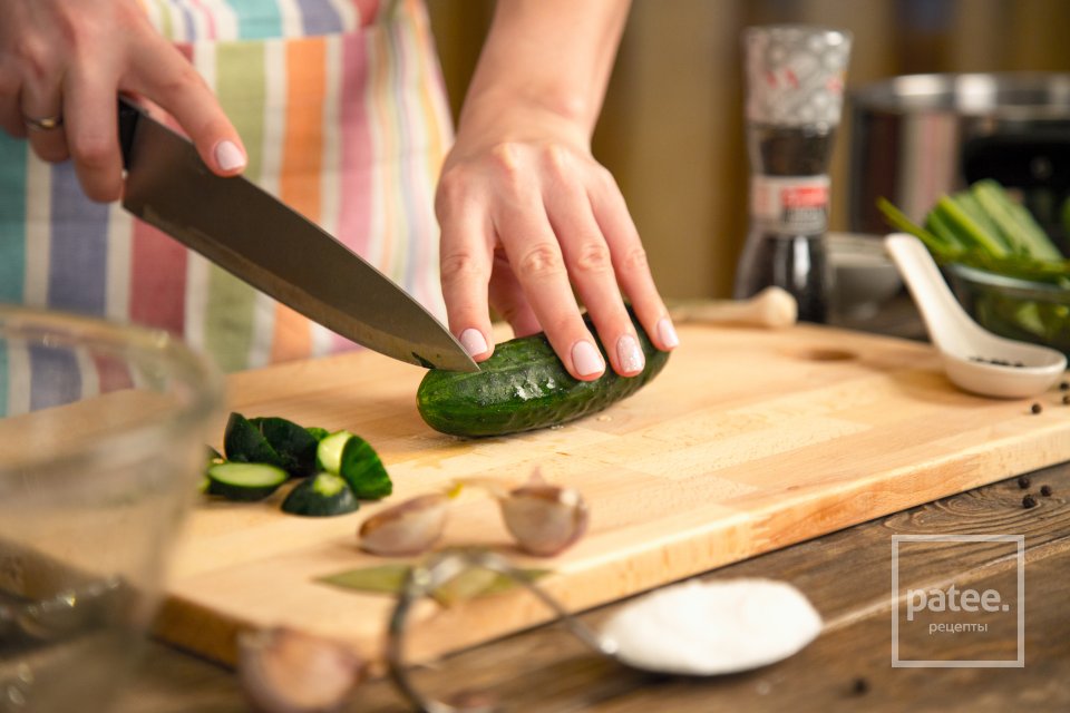 Малосольные огурцы - Шаг 2