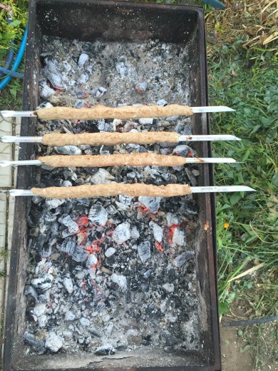 Люля-кебаб из говядины и свинины - Шаг 8