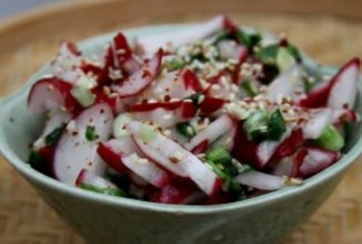 маринованная редиска по-корейски