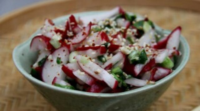 маринованная редиска по-корейски
