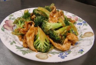 Курица с брокколи