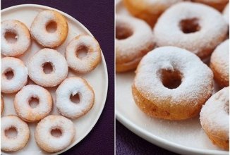 Творожные пончики