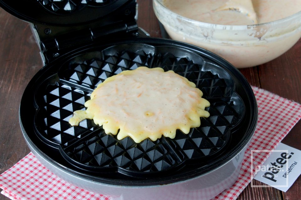 Морковные вафли - Шаг 10