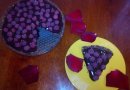 шоколадный пирог с малиной