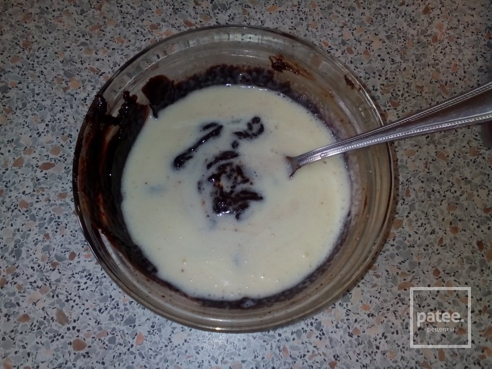 шоколадный пирог с малиной - Шаг 7