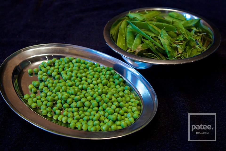 БОГАТАЯ ОКРОШКА ИЗ ЗЕЛЁНЫХ РАЗНОСТЕЙ С ТЕЛЯЧЬИМИ ЯЗЫКАМИ - Шаг 6