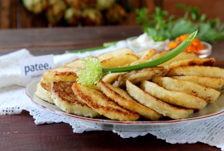 Луковые оладьи