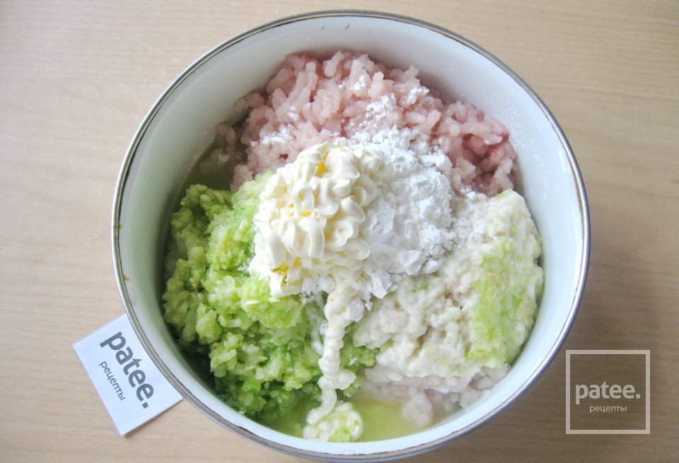 Нежная запеканка из кабачков и куриного филе - Шаг 8