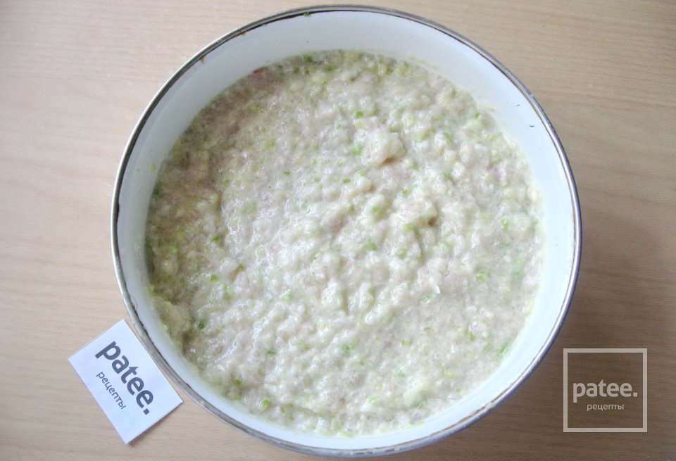 Нежная запеканка из кабачков и куриного филе - Шаг 11