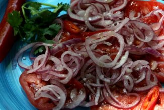 Кенийский салат Качумбари