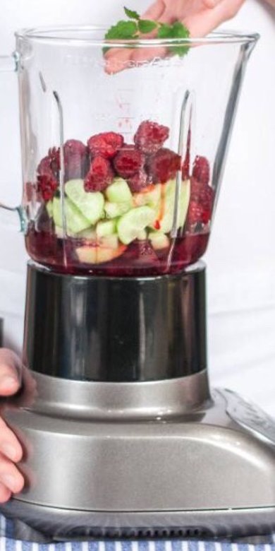 Ярко-красный смузи - Шаг 2