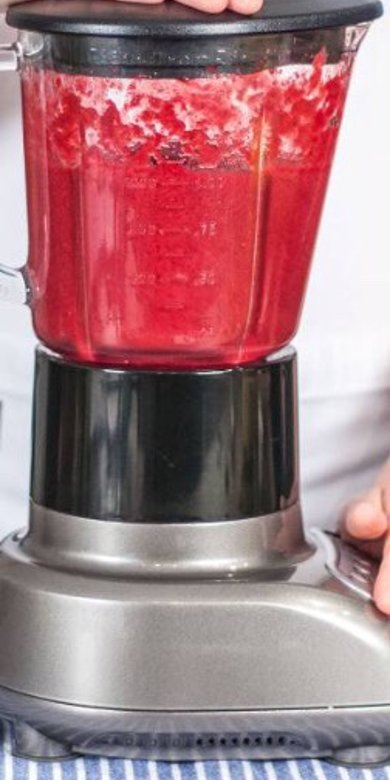 Ярко-красный смузи - Шаг 3