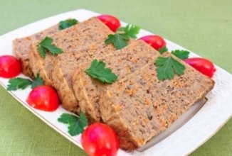 Пирог из куриной печени.