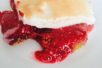 Ягодный пирог с итальянской меренгой 🍥🍥🍥