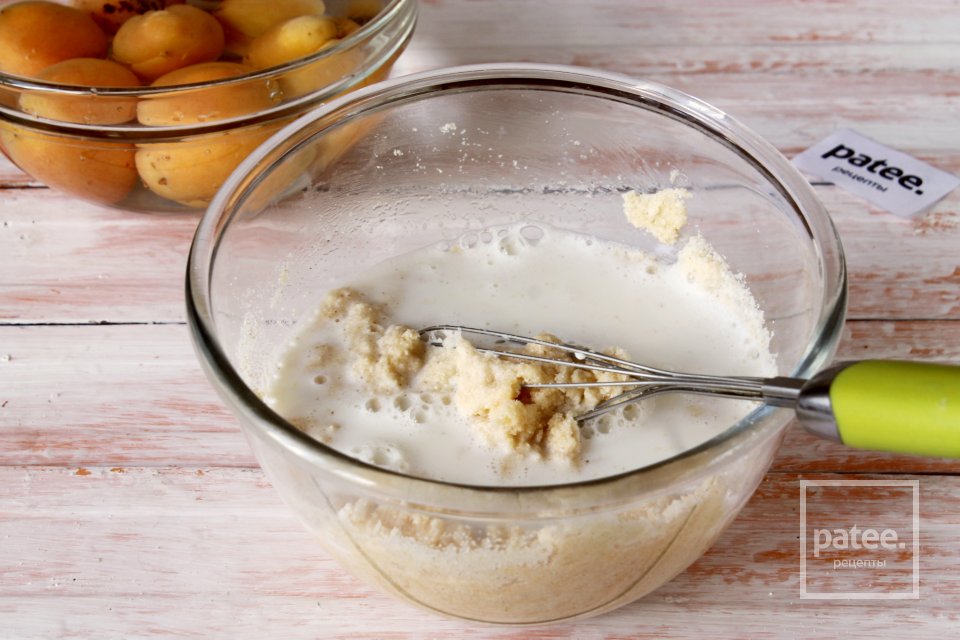 Манник с абрикосами - Шаг 6