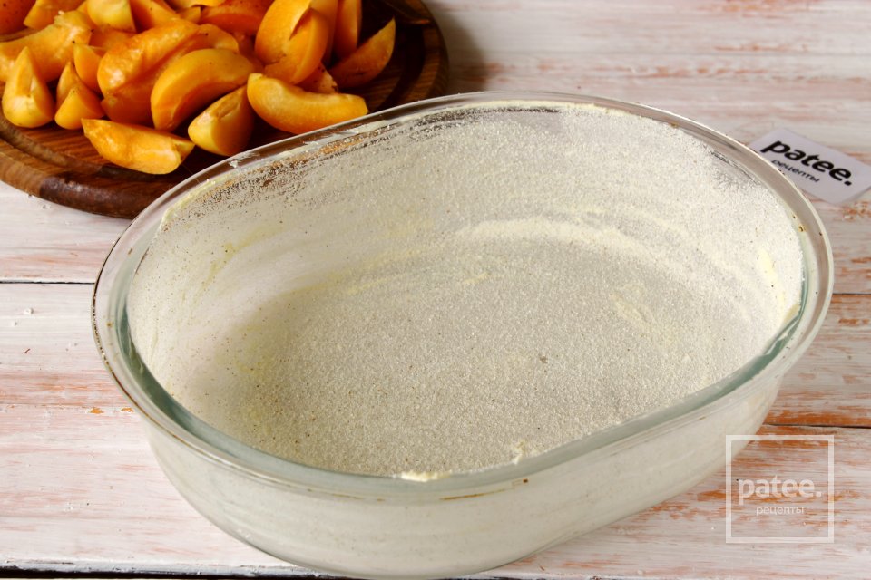 Манник с абрикосами - Шаг 8