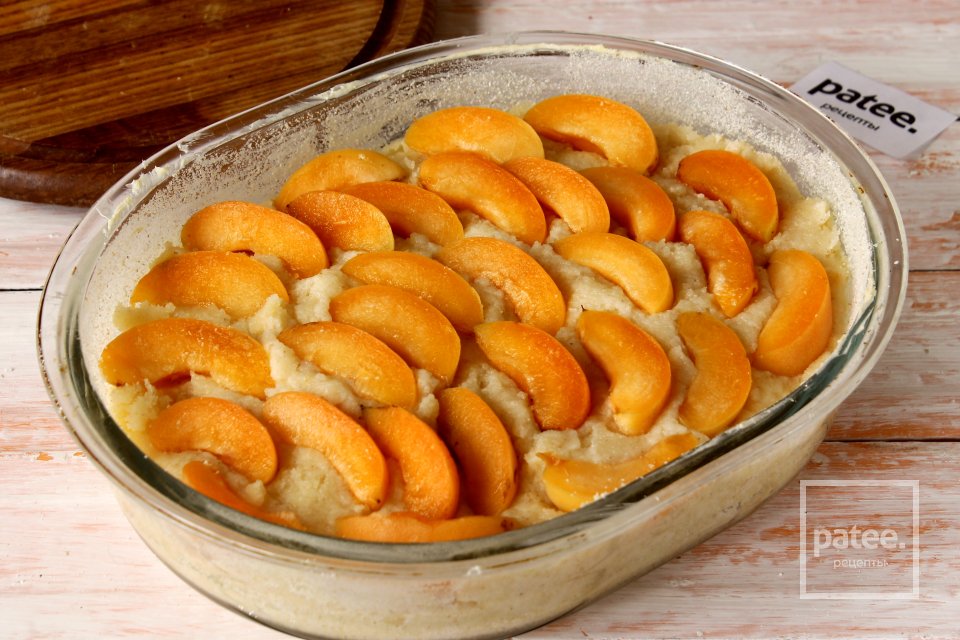 Манник с абрикосами - Шаг 10