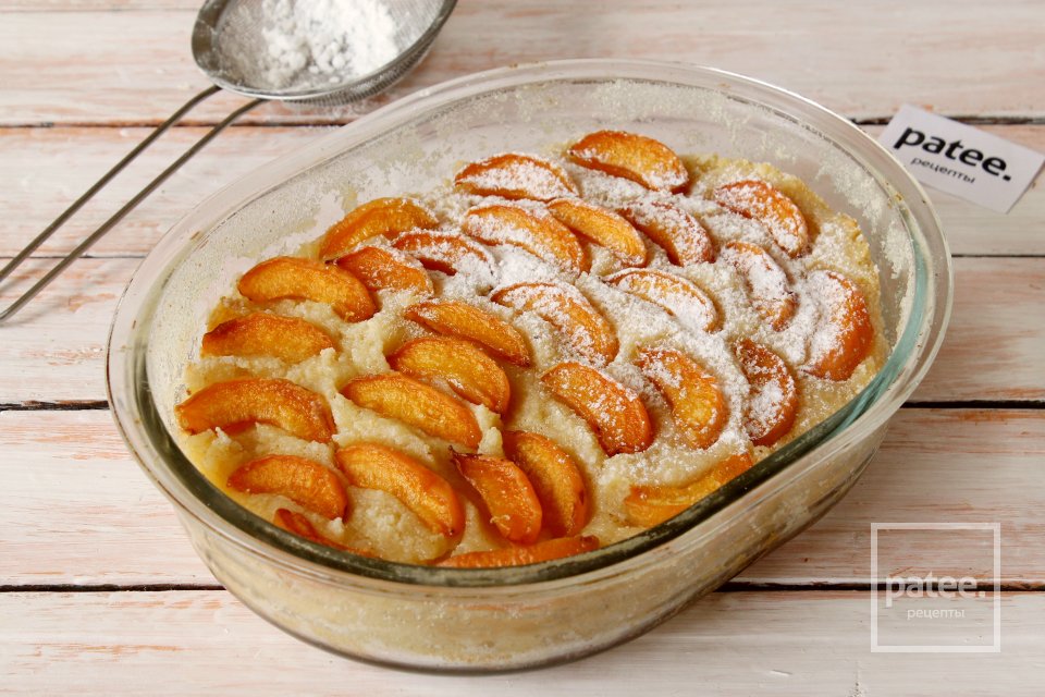 Манник с абрикосами - Шаг 12