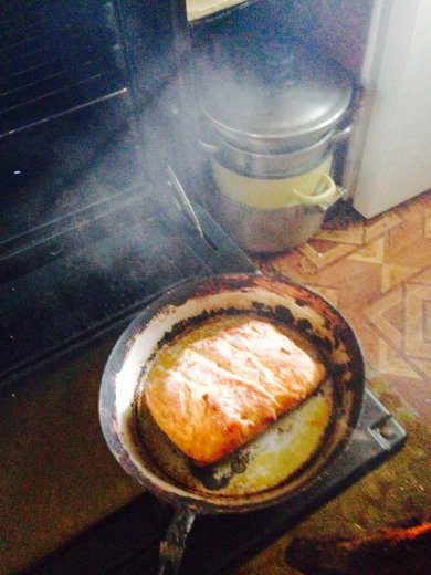 Шоколадный *скажем пирог* или булка с орехами. - Шаг 19