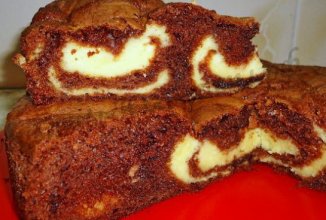 Шоколадно-творожный пирог "Нежная бурёнка".