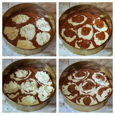 Шоколадно-творожный пирог "Нежная бурёнка". - Шаг 2