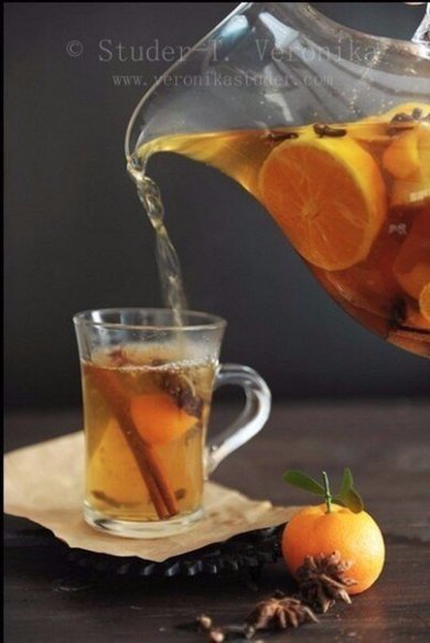 Апельсиновый чай со специями - Шаг 1