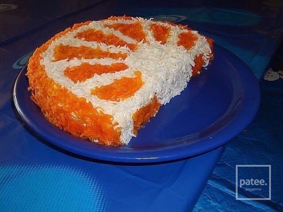 Салат "Апельсиновая долька" - Шаг 1