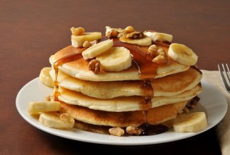 Банановые панкейки